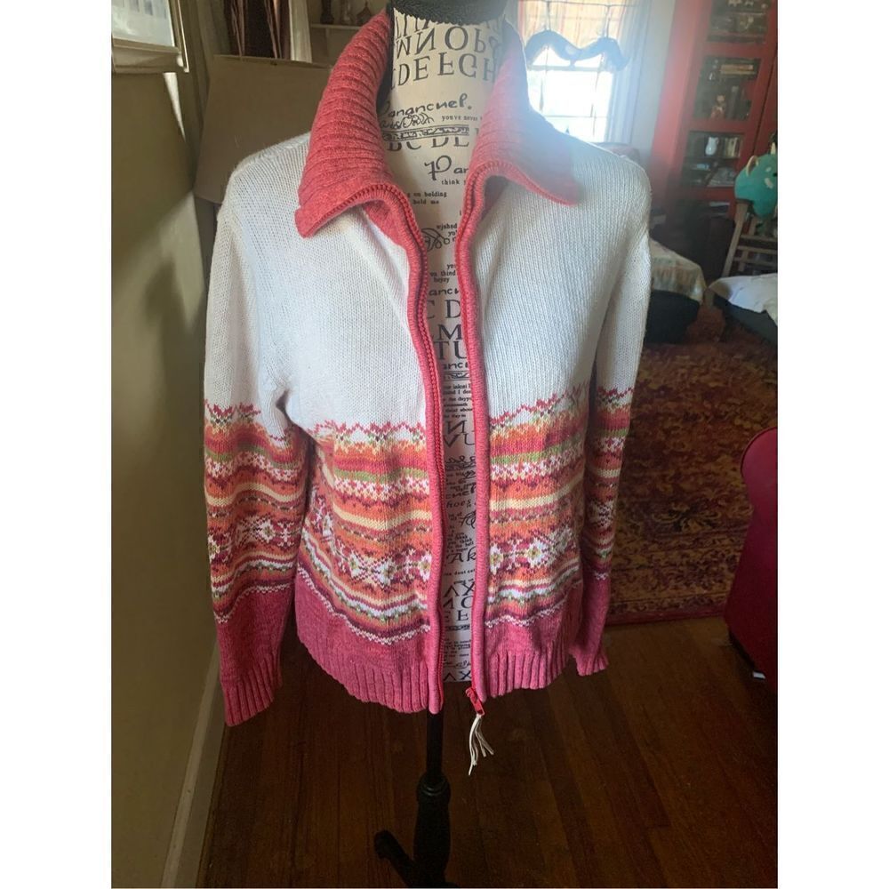  mountain lake zip up cardigan - Picture 5 of 6